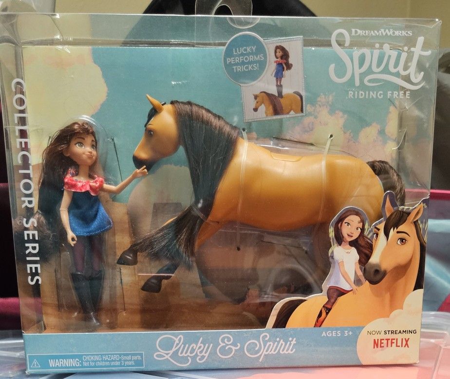 Collector Series LUCKY & SPIRIT Horse Toy
