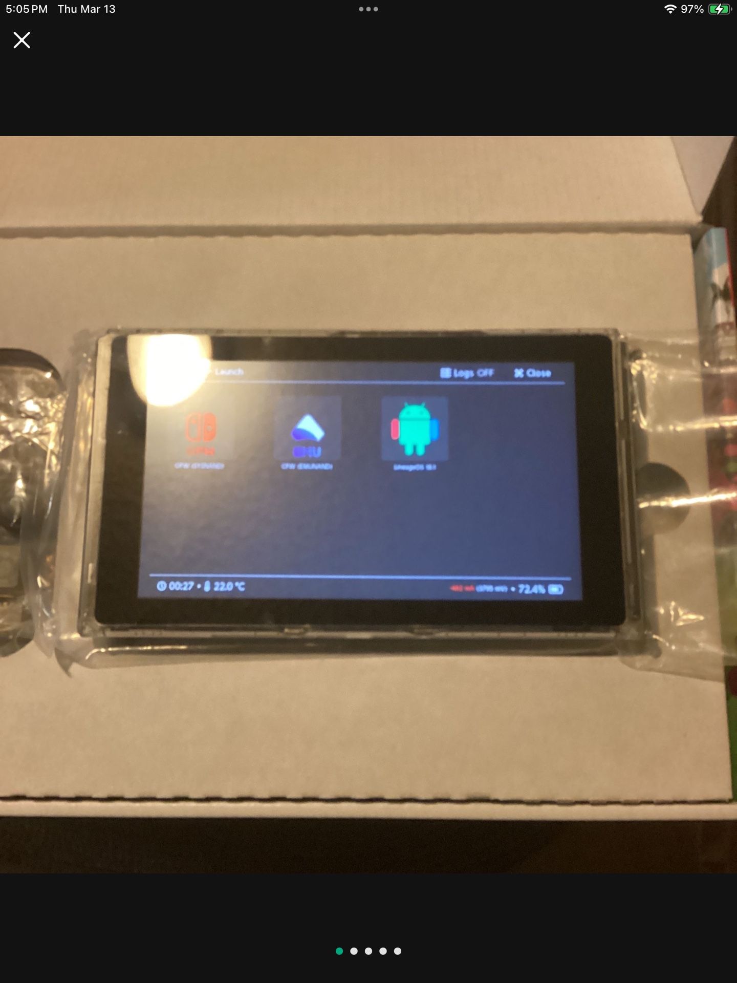-Mod Rare 1TB Triple Boot Nintendo Switch-