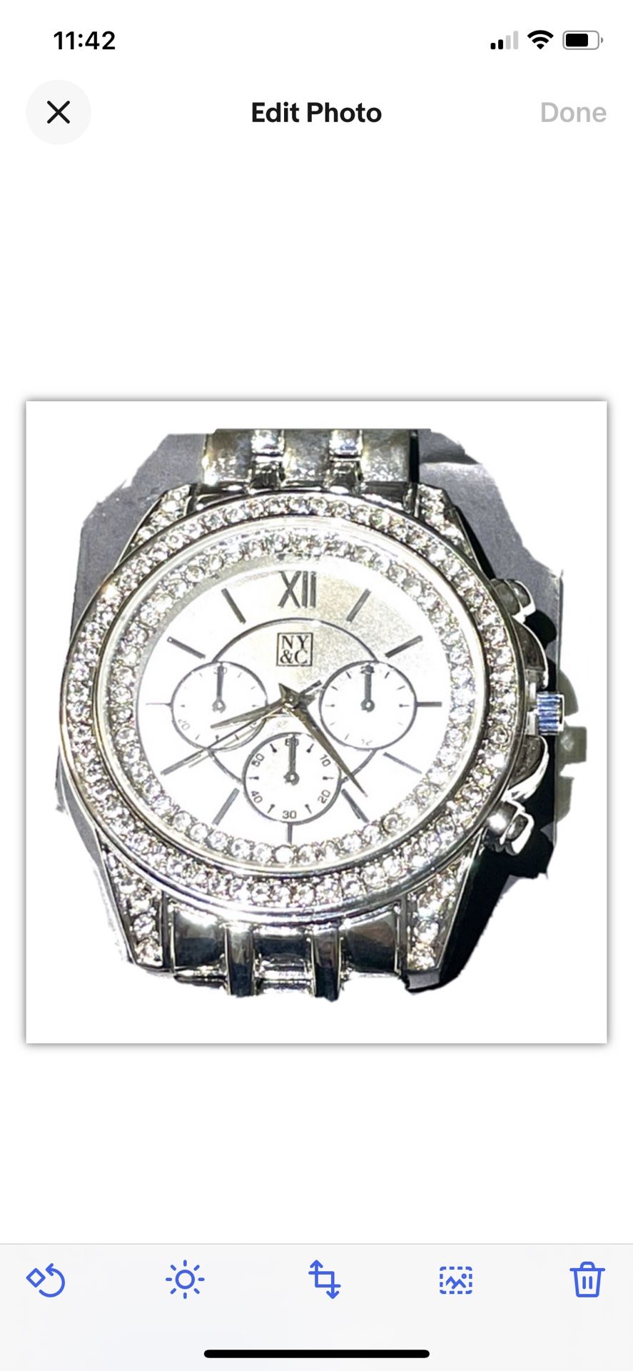 New NY&C Women’s Watch Crystal Bezel
