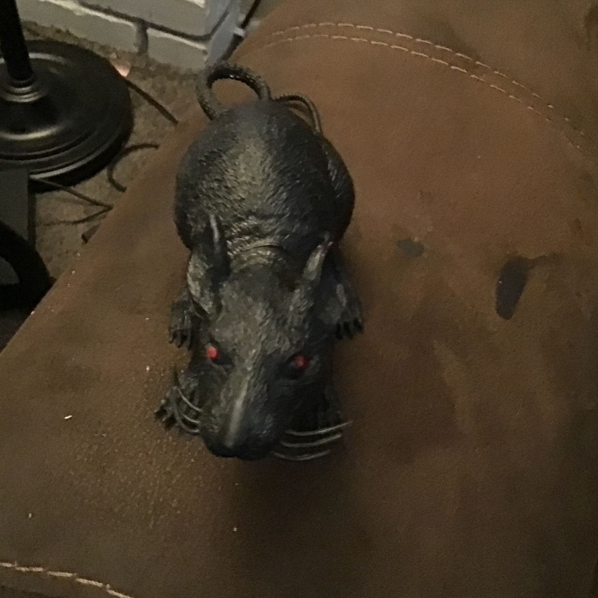 Squeaky Prank rat toy