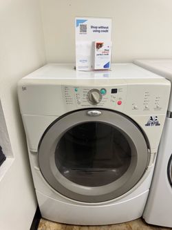 Whirlpool duet front load gas dryer
