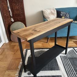 Reclaimed Wood console / Desk / Table