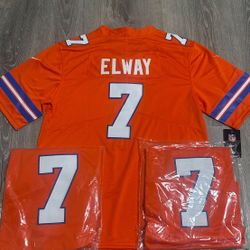 Denver Broncos Bo Nix & John Elway Nike Mens Stitched Jerseys $55 Or 2/100 