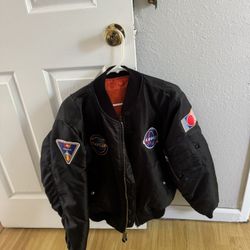 Black Bomber Jacket 