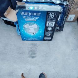 Hurricane Wall Mount Fan