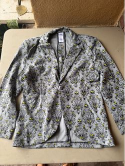 The Haunted Mansion Glow-in-the Dark Blazer for Adults S/M