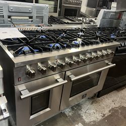 Forno 48” Dual Fuel Gas Range 