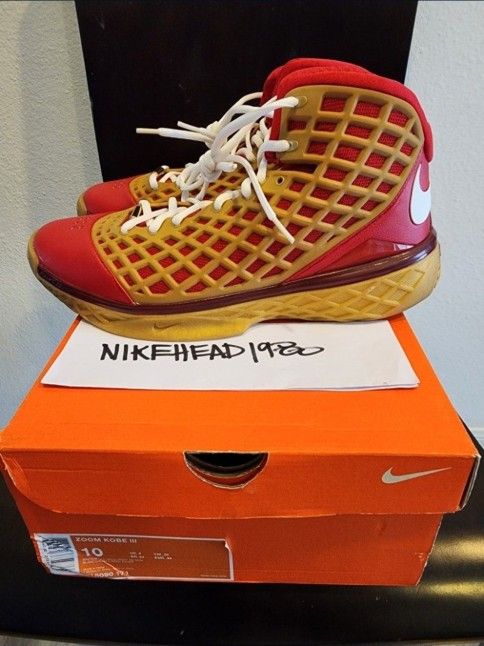 SIZE 10 NIKE ZOOM KOBE III 3 ALL STAR MAMBACURIAL JORDAN LEBRON DUNK AIR MAX YEEZY ELITE PROTO