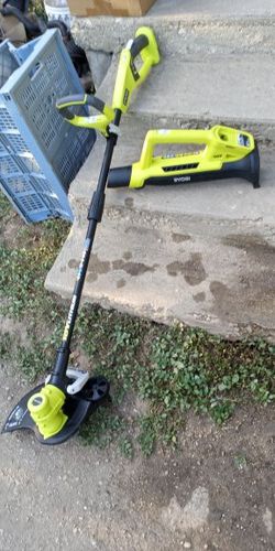 Ryobi 18v weedeater/edger and blower