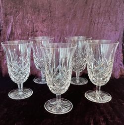 Waterford - Lismore - Iced Beverage Glasses (5 Total) **REDUCED PRICE !!