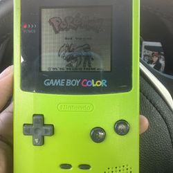 Game boy Color Lime Green 
