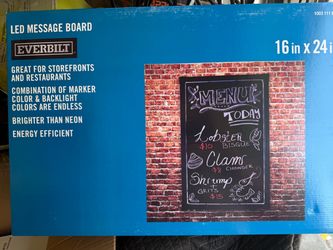 Everbilt LED Message Board 16x24