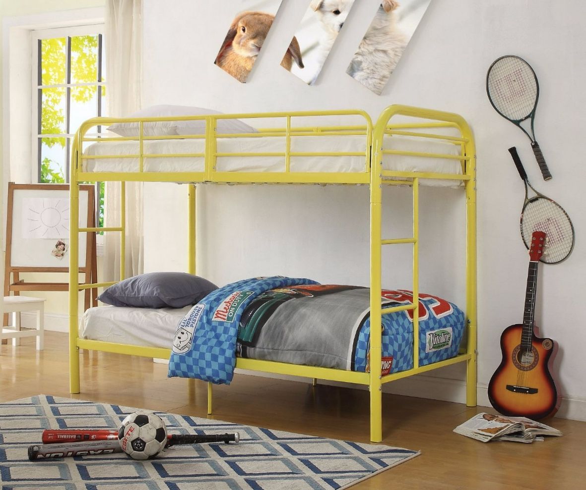 Yellow Bunk Bed