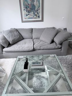 NIXON Light Gray “Cloud” Sofa- Excellent Condition