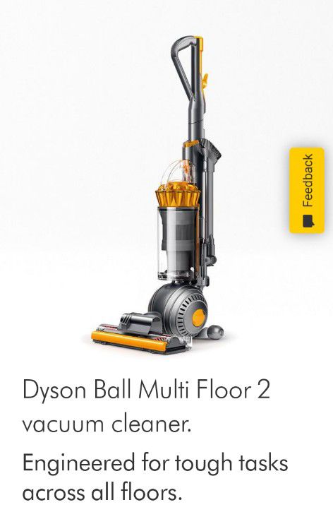 Dyson Ball Multi Floor2 Bare to Carpet All in 1 HEPA Upright Vacuum