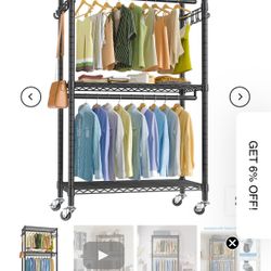  Vipek Garment Rack (assembled)