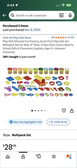 Playdoh Ultimate Fun factory Gift Set