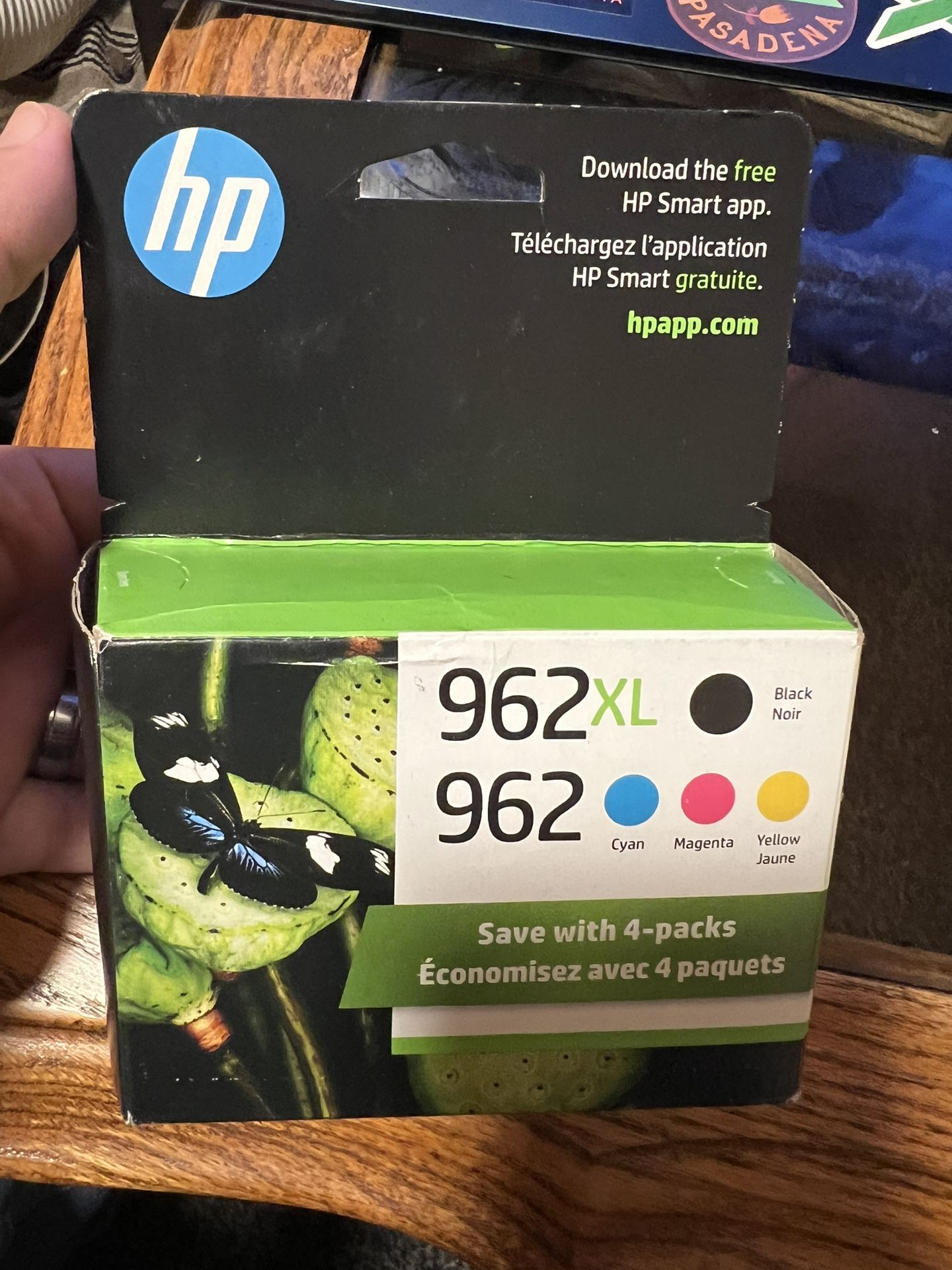 HP Ink Cartridges – Brand New 4-Pack
