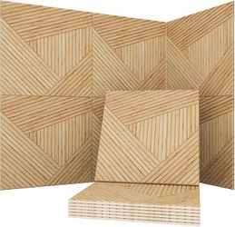 Peel & Stick Acoustic Wall Panels