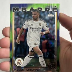 2024-25 Topps Uefa Club Competitions - Kylian Mbappe #1 Northern Lights