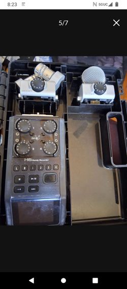 Zoom h6 handy recorder with mikes