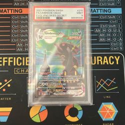 PSA 9 Umbreon Vmax & PSA 10 JP Smeargle