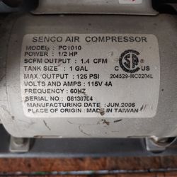 Senco Air Compressor