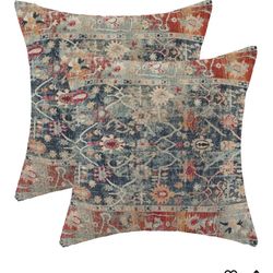 Boho Vintage Retro Pillow Covers