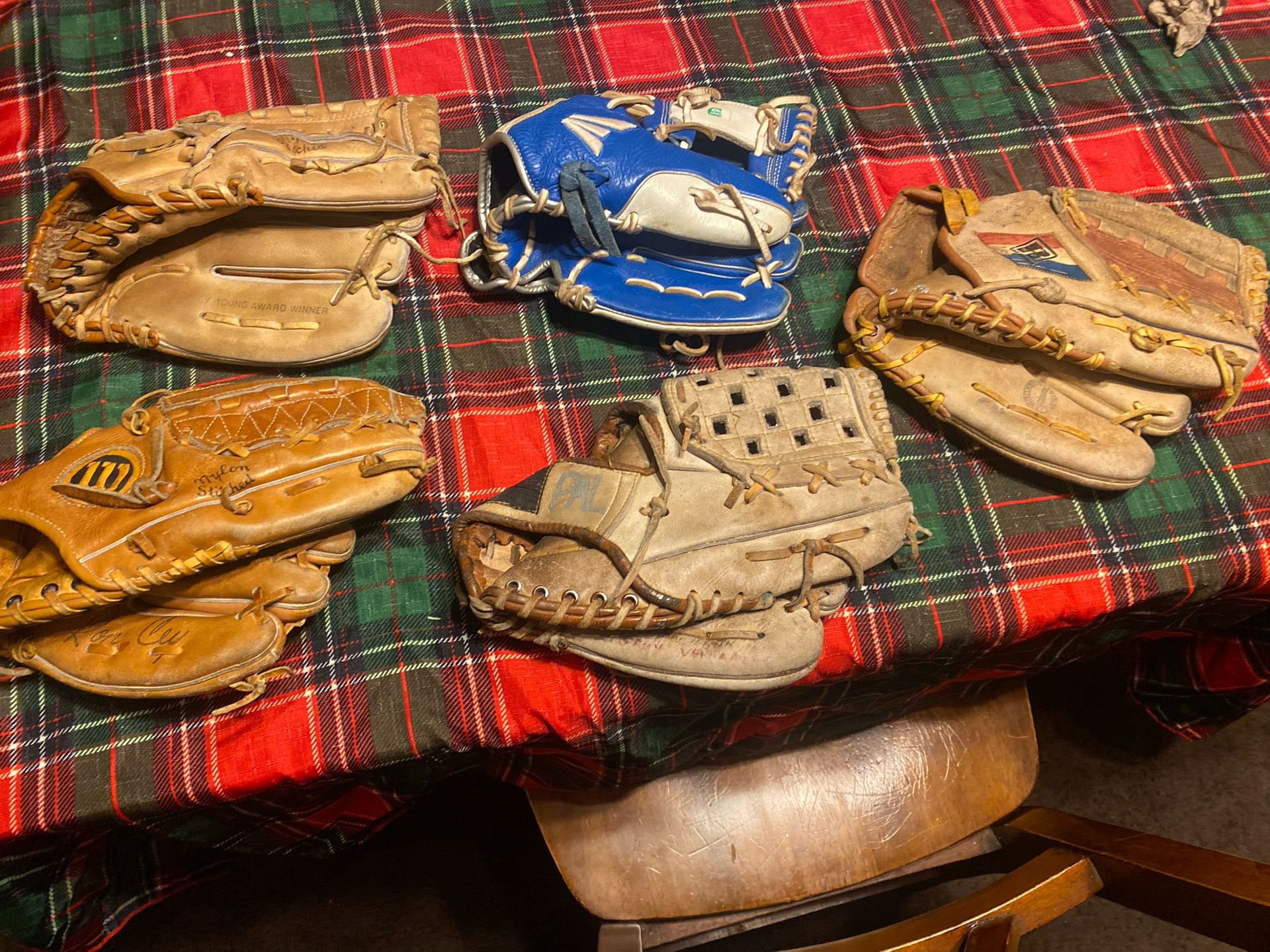 Baseball Gloves Leather Youth Size Large/XL