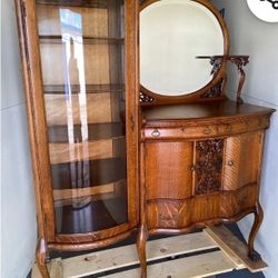 China Cabinet Antique 