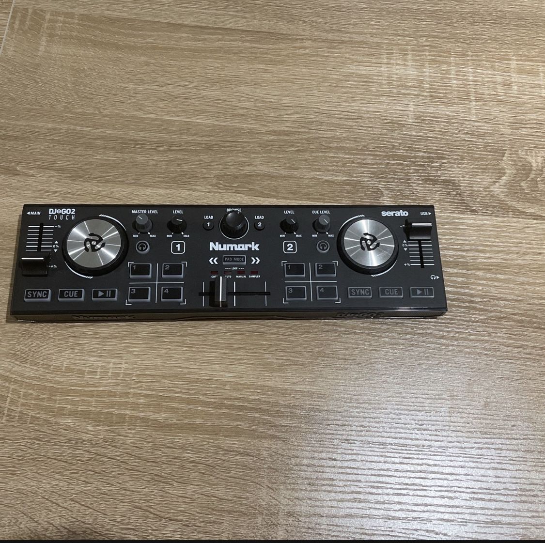 Numark DJ 2 Go2 Touch Mini DJ Mixer