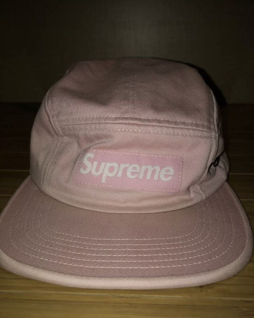Supreme pink hat