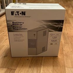 Eaton 5s 550 Battery Backup + Power regulation 