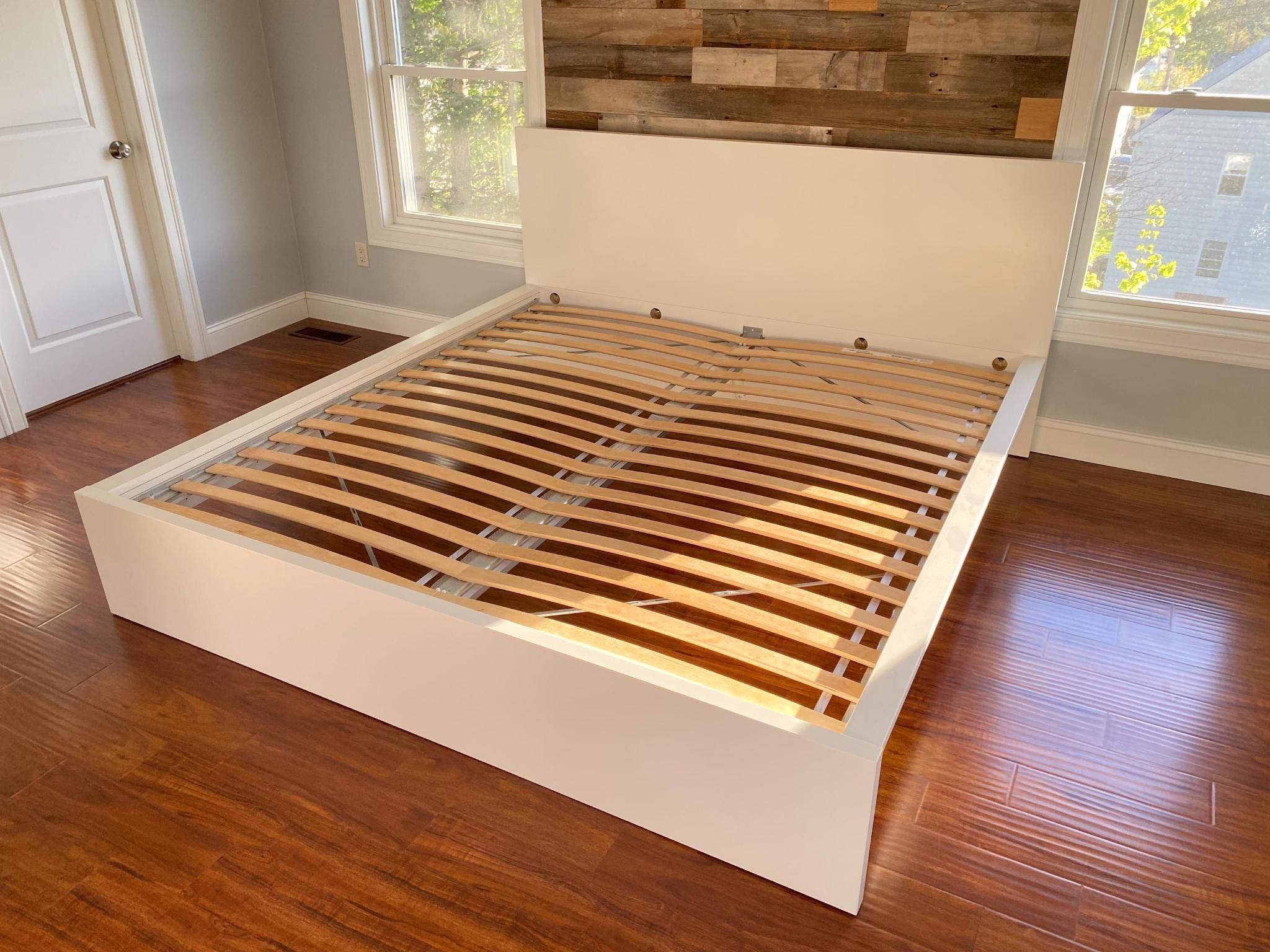 King Size Bed Frame IKEA MALM for Sale in Bristol, CT OfferUp