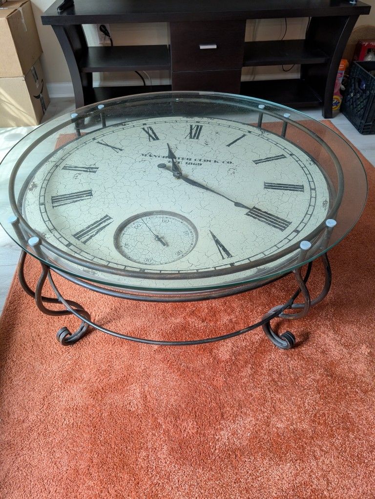 Antique Coffee Table Clock- $250