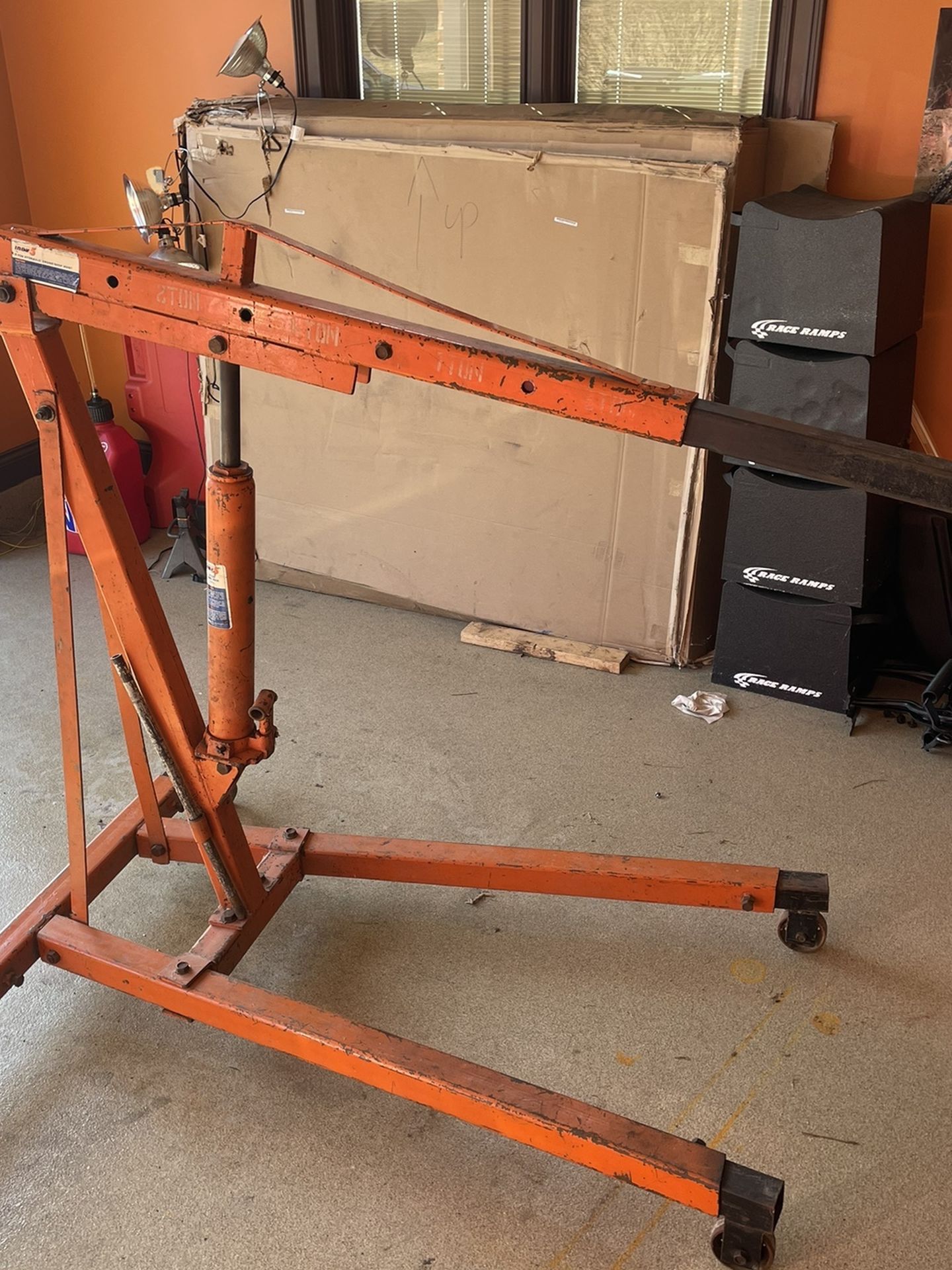 Engine Hoist And Stand