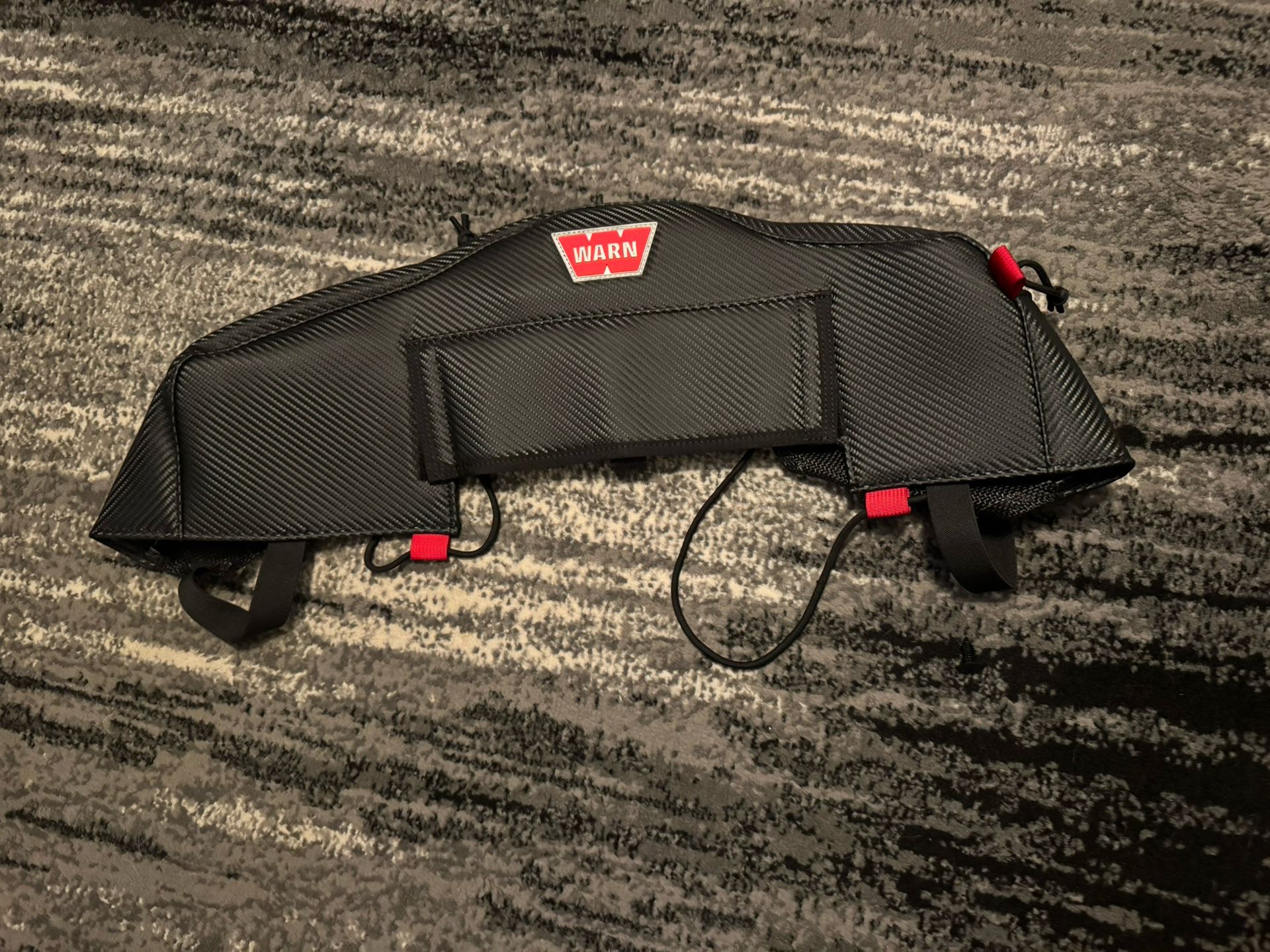 WARN 102642 Stealth Series Winch Cover, Fits: VR8, VR10, VR12
