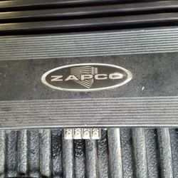 Zapco 4 Channel Class A/B Power Amplifier 