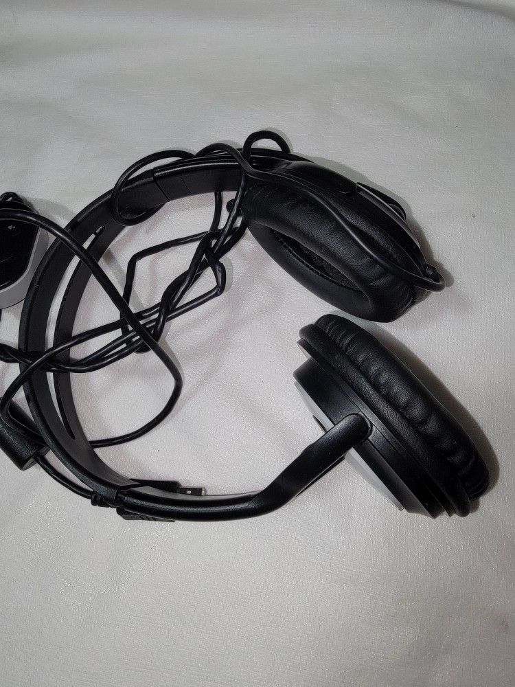 Used Variety Black and Silver Headphones
