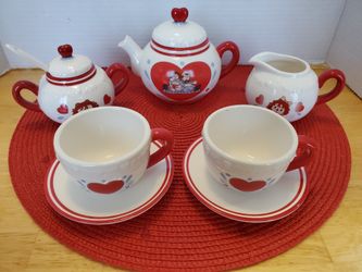 Raggedy Ann & Andy Ceramic Tea Set