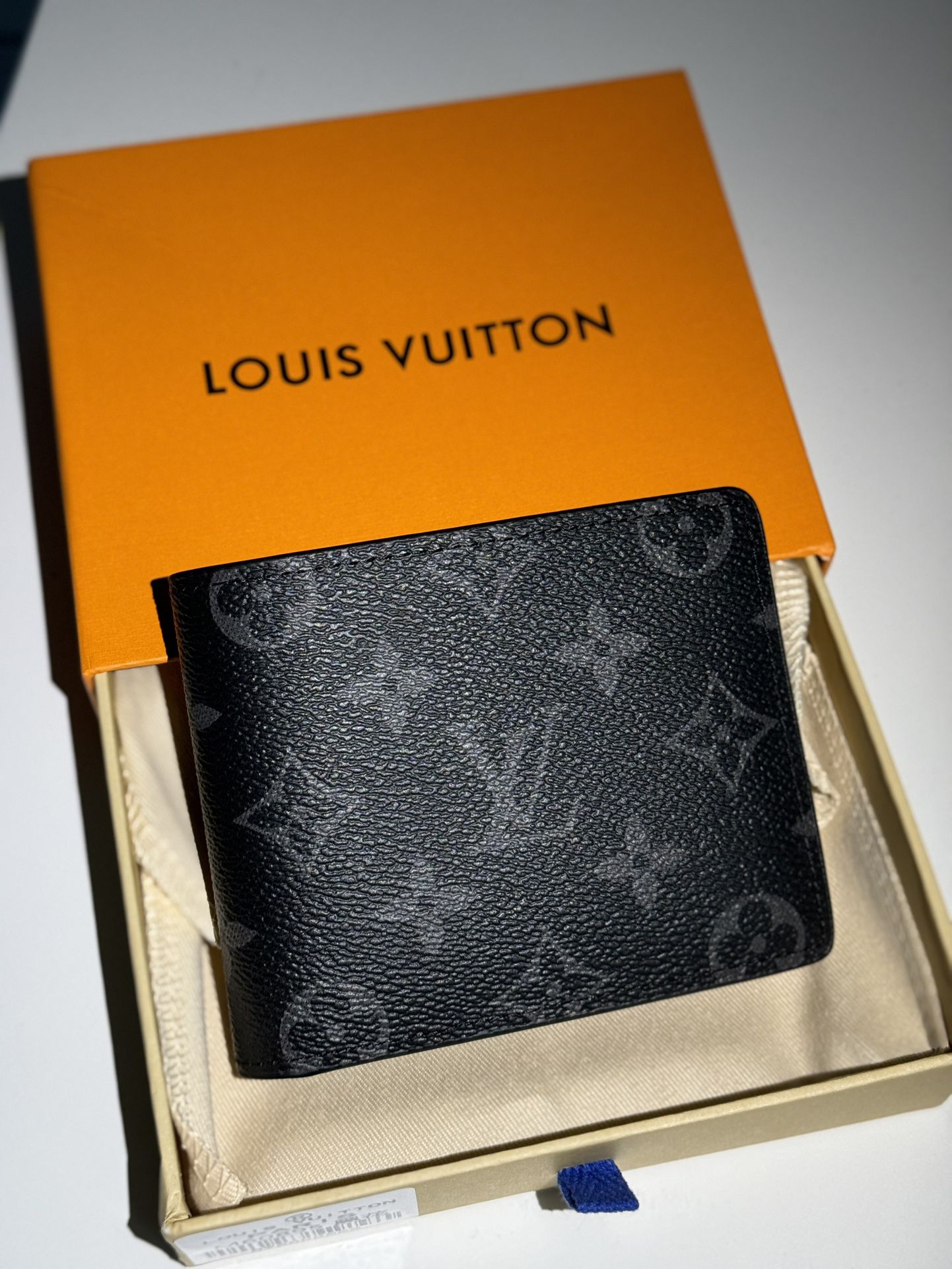 Louis Vuitton Monogram Black Wallet *Read Description*