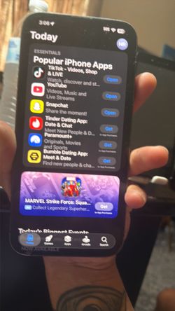 iPhone 15 Pro Max - 256GB (CRACKED Front/Back - Fully Functional / FaceID Works)