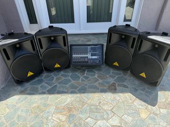 Complete Yamaha and Behringer PA system