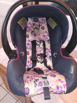 Baby car seat evenflo infant car seat