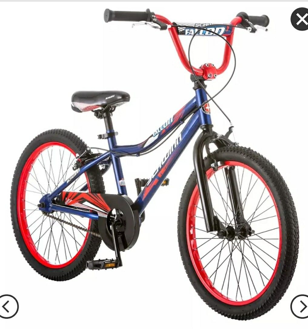 Schwinn Falcon 20" Kids' Bike - Blue/Red