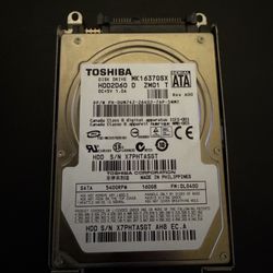 Toshiba 160GB 5400RPM SATA Hard Drive