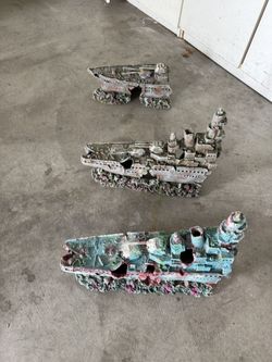 Sunken Ships for Fish Tank Aquarium Decor