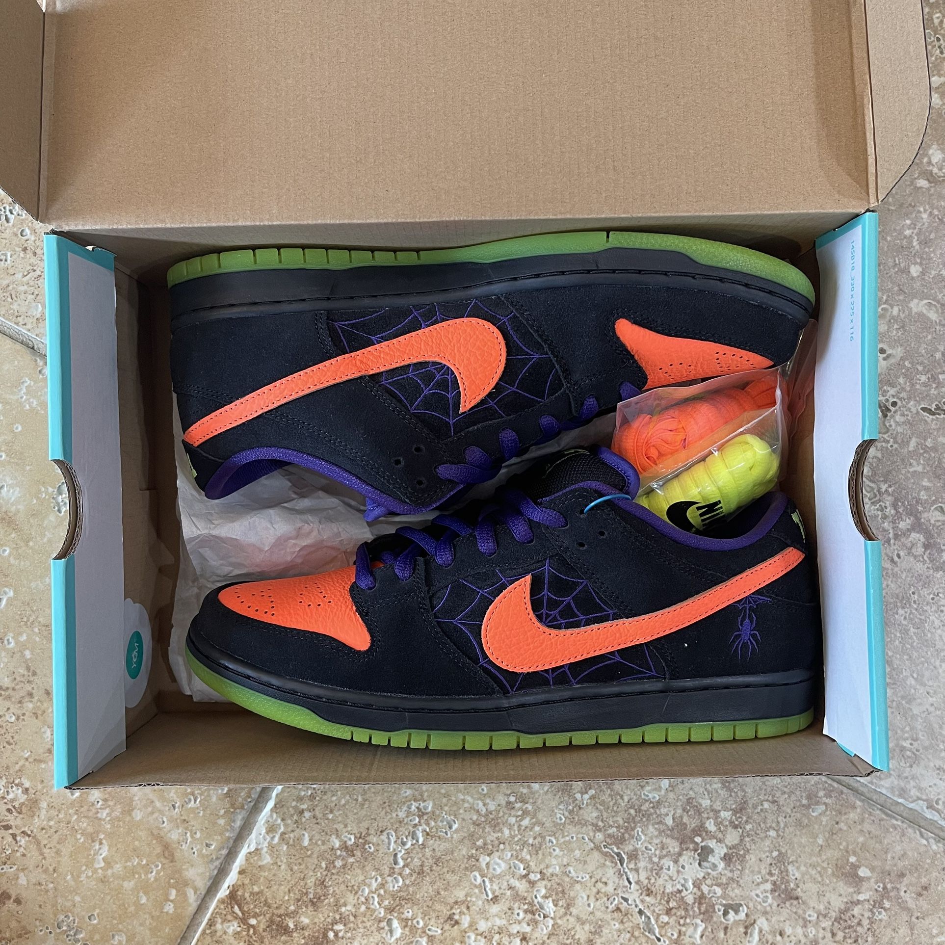Size 10 - Nike SB Dunk Low Pro Night Of Mischief Halloween