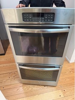Oven with warmer drawer for sale.