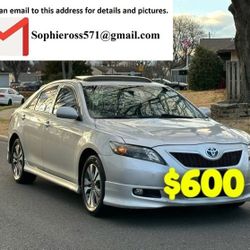 🍁Urgent Sale 20 07 Toy ota Camry SE 3.5L V6.